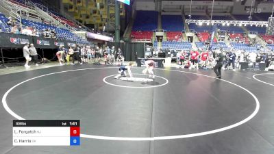 106 lbs Rnd Of 128 - Logan Forgatch, NJ vs Carter Harris, OK