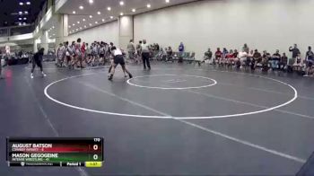 170 lbs Round 2 (10 Team) - Mason Gegogeine, Intense Wrestling vs August Batson, Cowboy Infinity