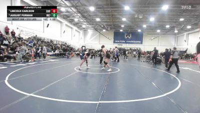 215 lbs Semifinal - Lincoln Carlson, East Lyme/Norwich Tech vs August Furman, Wilton