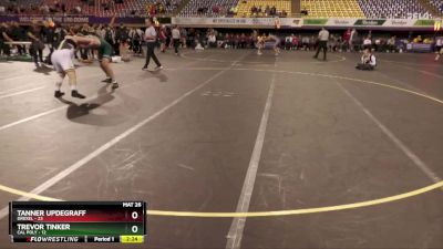 285 lbs 2nd Wrestleback (16 Team) - Trevor Tinker, Cal Poly vs Tanner Updegraff, Drexel