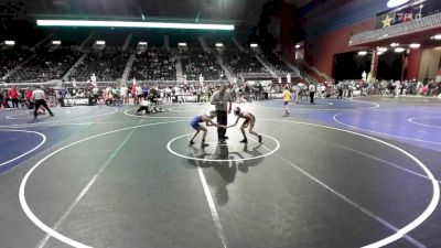 74 lbs Consolation - Aiden Cothron, Douglas Wrestling Club vs Colton Rodgers, Eastside United WC