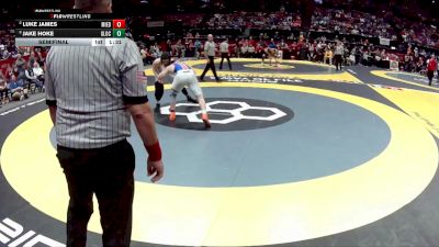 D3-175 lbs Semifinal - Jake Hoke, Graham Local vs Luke James, Mil. Edison