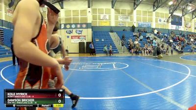 68 lbs Placement Matches (8 Team) - Jayce Ost, Oak Hill Wrestling Club vs Weston Green, Husky Wrestling Club