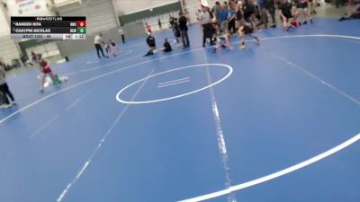 66 lbs Round 3 - Chaypin Nicklas, Bear Cave Wrestling vs Randen Rita, Bennett Wrestling Club