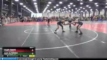 120 lbs Round 1 (6 Team) - Alex Gutierrez, Team California vs Tyler Traves, Virginia Hammers