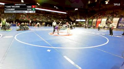 100 Class 2 lbs Champ. Round 1 - J Colbert, Belton vs Carly Williams, Ft. Zumwalt South