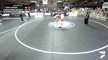Cons. Round 4 - Travis Ledesma, Menifee Wrestling Club vs Trevor Arruda-Gonzalez, Moorpark Wrestling Club