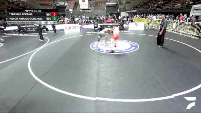 Cons. Round 4 - Travis Ledesma, Menifee Wrestling Club vs Trevor Arruda-Gonzalez, Moorpark Wrestling Club
