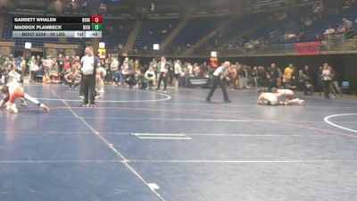 89 lbs Final - Garrett Whalen, Berks Catholic vs Maddox Plambeck, Bishop McCort