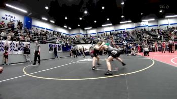 105 lbs Rr Rnd 3 - Parker McSperitt, Geary Youth Wrestling vs Raegan Hanes, Norman Grappling Club