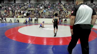 80 lbs Quarterfinal - Barrett Casteel, Georgia vs Jaxon Jennings, Compound Wrestling