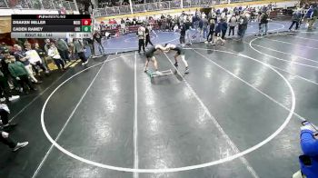 144 lbs Champ. Round 1 - Caden Ramey, Lake City High School vs Draken Miller, Meridian