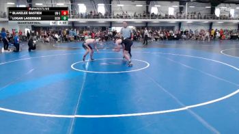 Silver 149 lbs Quarterfinal - Blakelee Bastien, Wisconsin-Eau Claire vs Logan Lagerman, St. Cloud State
