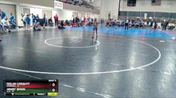 88 lbs Semis & 1st Wrestleback (8 Team) - Henry Simon, K-M vs Nolan Coequyt, Minneota