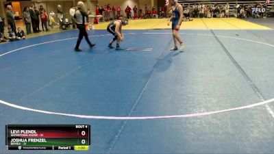 215 lbs Placement (4 Team) - Levi Plendl, Watertown-Mayer vs Joshua Frenzel, Bemidji