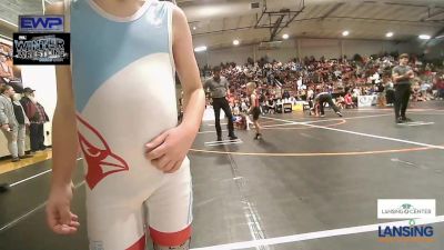 60 lbs 3rd Place - Jack Sadler, Barnsdall Youth Wrestling vs Ford Crain, Collinsville Cardinal Youth Wrestling