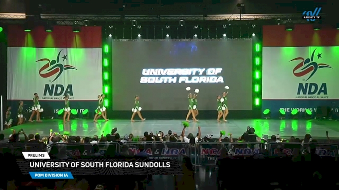 University of South Florida SunDolls [2025 Pom Division IA Prelims] 2025 NCA & NDA College Nationals