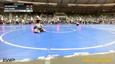 96 lbs Consi Of 16 #2 - William Nguyen, Standfast vs Evan Tanner, Westshore Wrestling Club