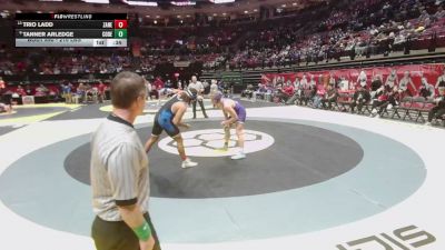 215 lbs Cons. Quarters - Tanner Arledge, Col. DeSales vs Trio Ladd, Zanesville