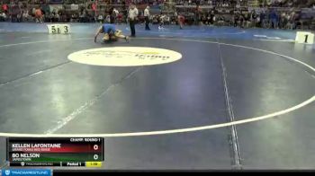 220 lbs Champ. Round 1 - Bo Nelson, Jamestown vs Kellen Lafontaine, Grand Forks Red River