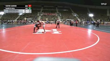 165 lbs Quarterfinal - Kairyn Hall, Bluefield State vs Justin Carver, NA