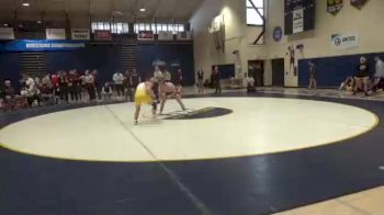 149 lbs Champ. Round 1 - Mike Cusick, Kutztown vs Tommy Nichols, American Int`l