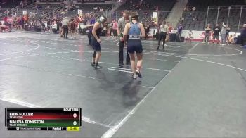 122 lbs Cons. Round 2 - Erin Fuller, Team Utah vs Naudia Edmiston, Team Oregon