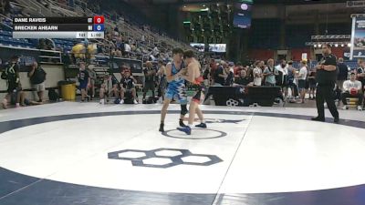 150 lbs Cons. Rd Of 32 - Dane Raveis, Connecticut vs Brecken Ahearn, Michigan