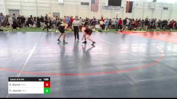 130 lbs Consi Of 8 #2 - Blake Boone, Prescott Raiders vs Demetri Jayme, Gold Rush Wrestling