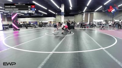 126 lbs Consi Of 16 #2 - Chase Cihak, Colleyville Heritage High School Wrestling vs Emerson Perez, All American Wrestling Club
