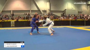 LINDA RENEE CHAVEZ vs TESSA JANE BURROWS 2019 World Master IBJJF Jiu-Jitsu Championship