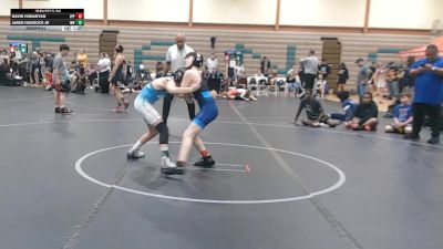 92 lbs Semifinal - David Hunanyan, Scanlan Wrestling Academy vs Jared Haddock Jr, Milford Wrestling