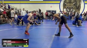 JV-28 lbs Round 1 - Trey Sharp, Benton Community vs Kobe Sindt, Cedar Rapids Washington