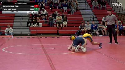 114 lbs Final - Patrick Bulger, Derry vs Carl Thomas, Burrell