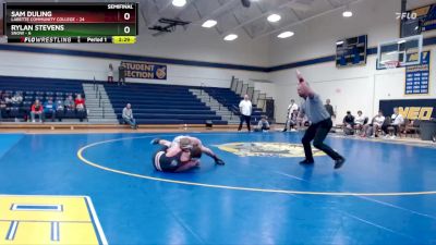 174 lbs Semifinals (16 Team) - Sam Duling, Labette Community College vs Rylan Stevens, Snow