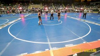 91 lbs Consi Of 16 #2 - Paris Soria, Sunkist Kids Monster Garage vs Gabbi LeColst, Nebraska Wrestling Academy