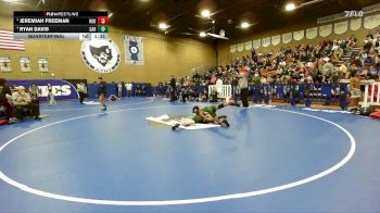 113 lbs Quarterfinal - Jeremiah Freeman, Hoover vs Ryan Davis, Garces Memorial