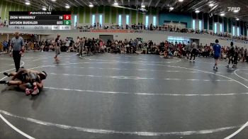 126 lbs Round 4 (6 Team) - Zion Wimberly, Funky Monkey vs Jayden Buehler, The Outsiders
