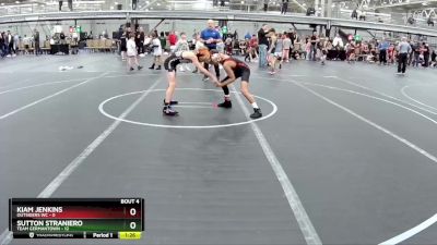 80 lbs Round 2 (4 Team) - Kiam Jenkins, Outsiders WC vs Sutton Straniero, Team Germantown