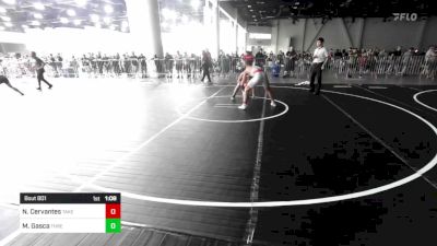 150 lbs Round Of 32 - Nathaniel Cervantes, Takedown Industries vs Maxximus Gasca, Threshold WC