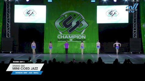 Studio 360 - Mini Coed Jazz [2025 Mini - Jazz - Small Day 2] 2025 CSG Dance Grand Nationals
