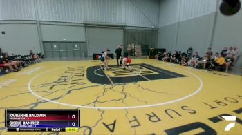 127 lbs Placement Matches (8 Team) - Karianne Baldwin, Washington vs Gisele Ramirez, Pennsylvania Red