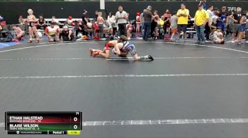 88 lbs Round 5 (8 Team) - Ethan Halstead, Backyard Brawlers vs Blaise Wilson, Terps Northeast ES