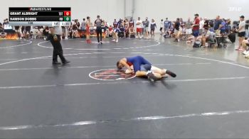 138 lbs Round 1 (4 Team) - Grant Albright, The Dream Team vs Samson Dobbs, Refinery Wrestling