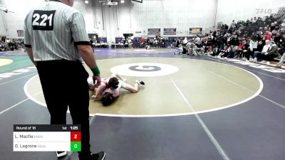 165 lbs Round Of 16 - Luke Macfie, Emerson/Park Ridge vs Daniel Lagrone, Paramus