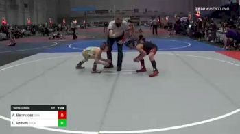 74 lbs Semifinal - Alexander Bermudez, Grindhouse WC vs Lucas Reeves, SoCal Renegades