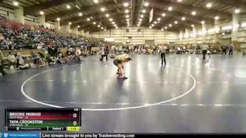 119 lbs Round 2 (6 Team) - Taya Crookston, Utah Gold vs Brooke Misrasi, Gold Rush