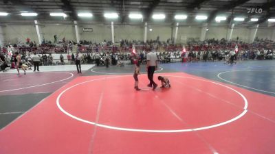 46 lbs Round Of 16 - Jacques Finley, Spokane Wrestling vs Misael Fierro, Badlands WC