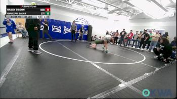 135 lbs Rr Rnd 3 - Hailey Sisson, Norman North vs Quetzali Salas, Standfast