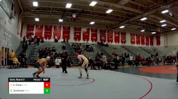 215 lbs Cons. Round 3 - J.D. Case, Hayden vs Cooper Andrews, Rocky Mountain